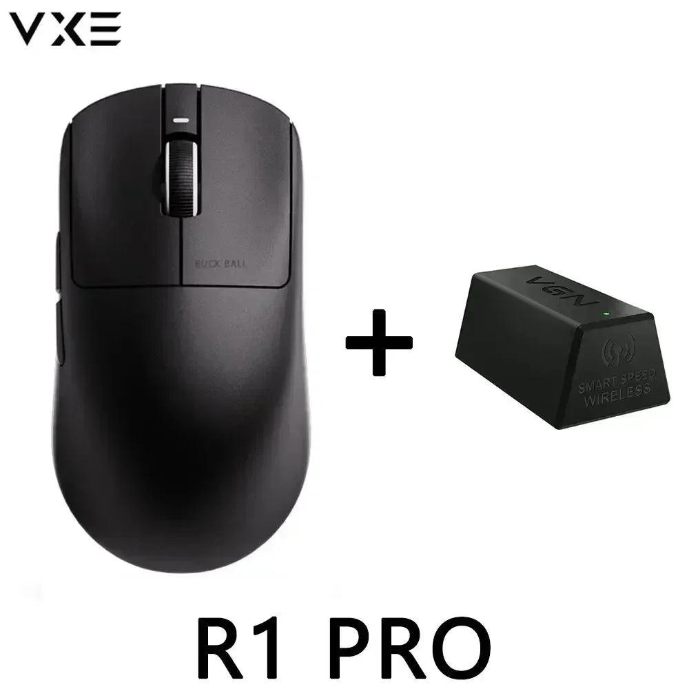 VXE VGN Dragonfly R1 Pro Max Mouse Three Mode Wireless Mouse PAW3395 Sensor 4K Low Delay Gaming Mice PC Accessories Gamer Gifts