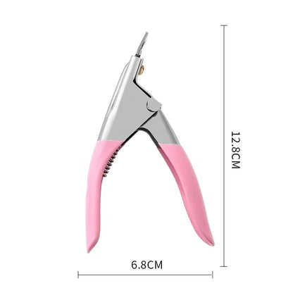 Mini Magnet for Acrylic Nails Manicure Tips False Nail Cutters Cut Same Length Nail Tool Nail Clipper Manicure Supplies