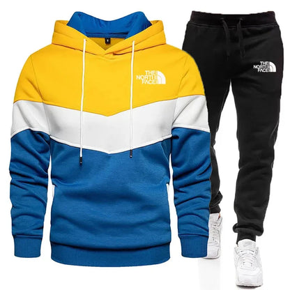 New Fashion Tracksuit For Men Hoodie Fitness Gym Clothing Men Running Set Sportswear Jogger Men'S Tracksuit Winter Suit Sports