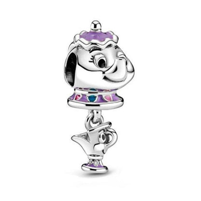 Popular Hot Sale 925 Sterling Silver Figure Model Making Charm Suitable for 925 Sterling Silver Bracelet DIY Holiday Gift