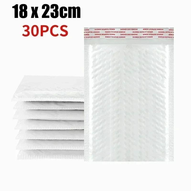 Multifunctional Self-Seal Business Mailing Packages White Foam Bubble Envelopes Adhesive Waterproof Shipping Bags for Packing