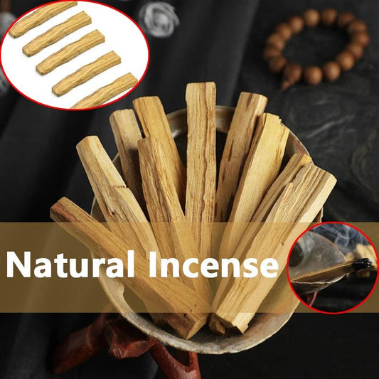 5Pcs /1pc Palo Santo Natural Incense Sticks Wooden Smudging Stick Aromatherapy Burn Wooden Sticks No Fragrance Home Living Room - HighGloss Shop