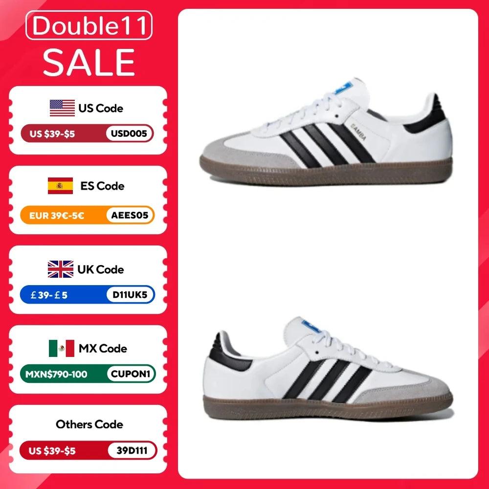 adidas samba OG men woman soft leather skateboard shoes wales bonn pony tonal flat outdoor sports causal sneakers