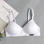 Cotton Underwear Women AB Cup Bra Wireless Gathered Comfort V Brassiere Push Up Lingerie Bralette For Women Seamleass Bras