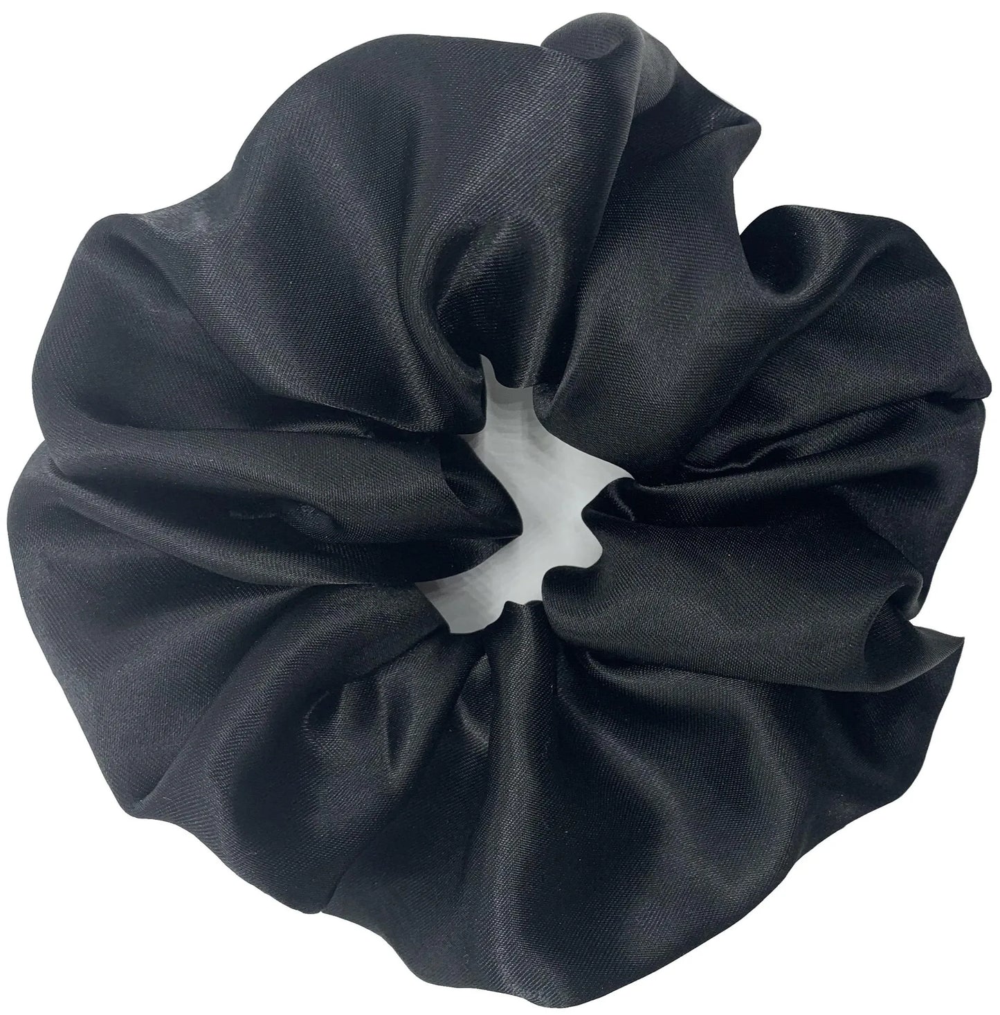 Fashion Oversized Silk Scrunchies for Women Korean Chiffon Elastic Hair Ties Ponytail Holder Headwear Chouchou Cheveux Femme