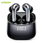 Wireless Bluetooth Earbuds Headphones 52 Hrs Playtime IPX7 Waterproof 4 Mic Call Noise Cancelling with LED Display Charging Case