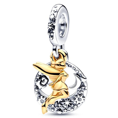 Popular Hot Sale 925 Sterling Silver Figure Model Making Charm Suitable for 925 Sterling Silver Bracelet DIY Holiday Gift