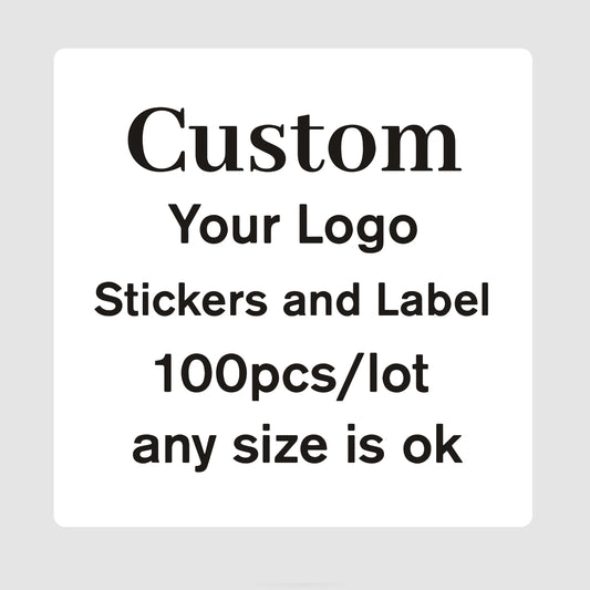 Custom Square Stickers, Customized LOGO/Wedding stickers, Favors Boxes Labels, Photo, Rectangle Stickers, Kraft, Clear,Laser