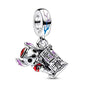 Popular Hot Sale 925 Sterling Silver Figure Model Making Charm Suitable for 925 Sterling Silver Bracelet DIY Holiday Gift