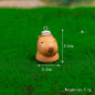 5pcs Kawaii 3D Miniature Capybara Resin Charms Lazy Animal Pendant For Earring Keychain DIY Crafts Jewelry Make W89