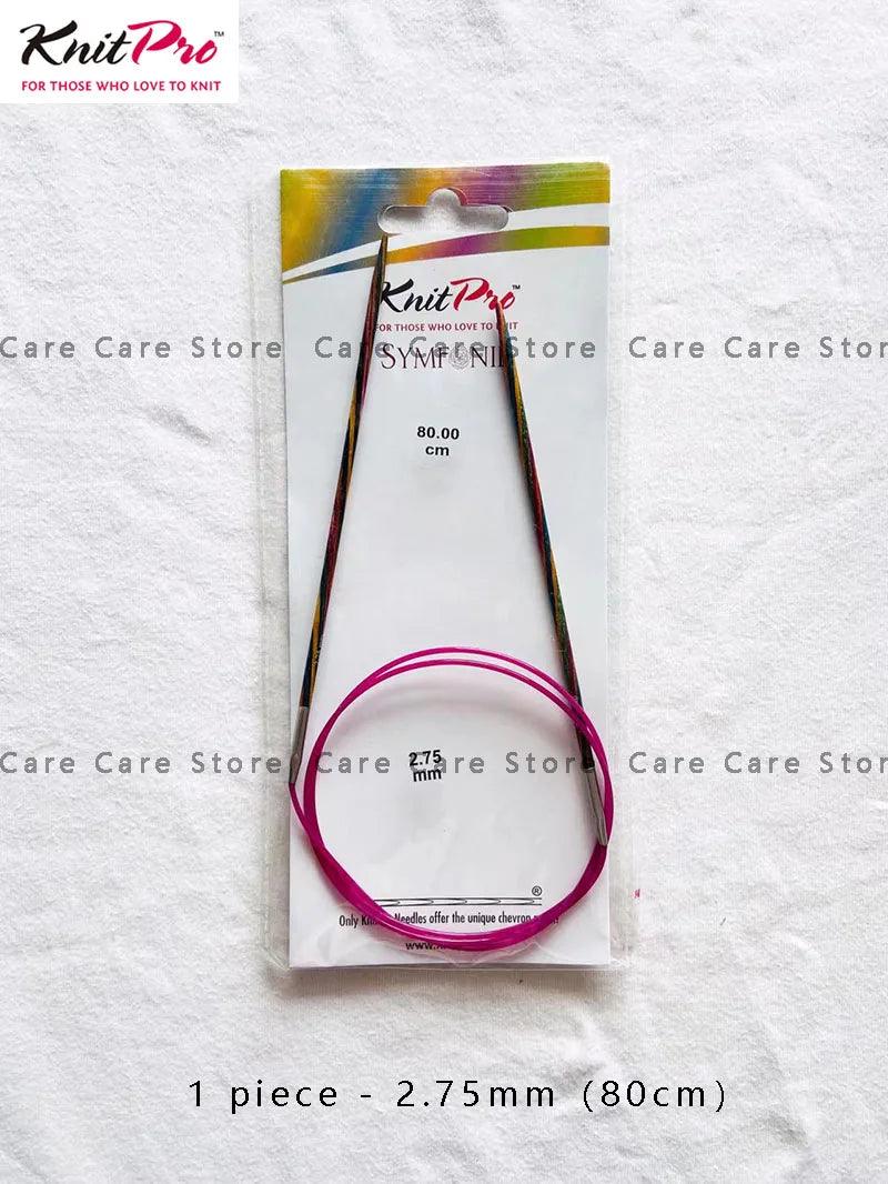 KnitPro Symfonie 80cm Fixed Circular Knitting Needles Knitting Pro Wooden Sweater Circular Knit Needles For Knitting Circular