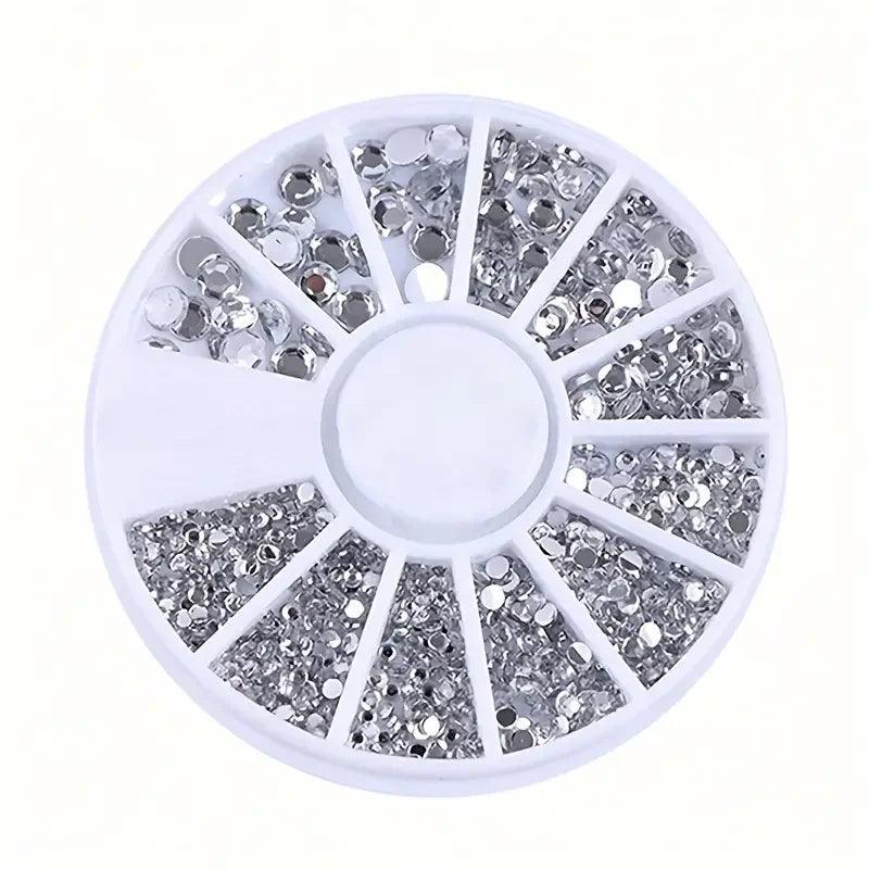 Nail Parts Nail Art Glitter Rhinestone Crystal Gems Jewelry Bead Manicure Decoration Accessories Nail Supplies For Professionals