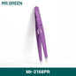 MR.GREEN  Eyebrow Tweezer Colorful Hair Beauty Fine Hairs Puller Stainless Steel Slanted Eye Brow Clips Removal Makeup Tools