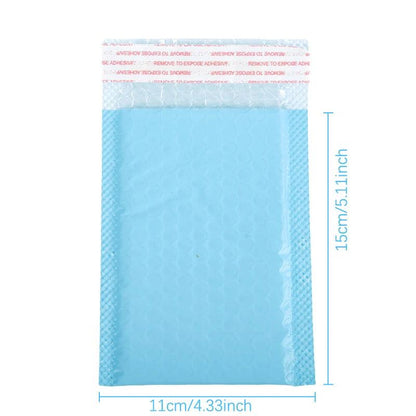 10Pcs Light Blue Bubble Mailers Padded Mailing Envelopes Self-Seal Shipping Bags for Small Business Bubble Bag