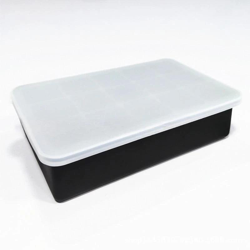 4/6/8/15 Grid Big Ice Tray Mold Giant Jumbo Large Food Grade Silicone Ice Cube Square Tray Mold DIY Ice Maker Ice Cube Tray