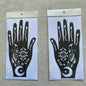 2024 New Professional Henna Stencil Temporary Hand Tattoo Body Art Sticker Template Wedding Tool Flower Tattoo Stencil