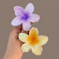 Hawaiian Flower Hair Claw Clips Large Claw for Thick/Thin Hairpins for Women Girls Barrettes Beach Summer Hair Accessories Gifts