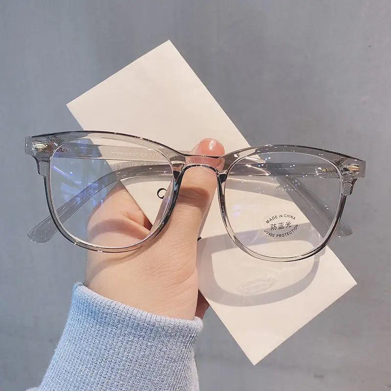 New Vintage Transparent Computer Glasses Frame Women Men Anti Blue Light Eyewear Blocking Glasses Optical Spectacle - HighGloss Shop