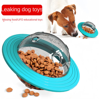 Dog Toys Increase Intelligence Elliptical Track Rolling Ball Leaky Food Develop Good Habits Sturdy Durable Interactive Pet Toy